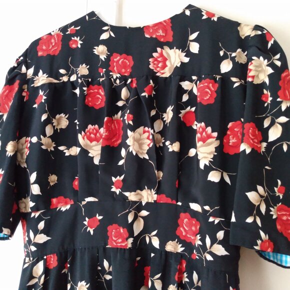 Handmade Mennonite Cape Dress Child? 36" Bust 31" Waist Modest Old Colony - Picture 8 of 13